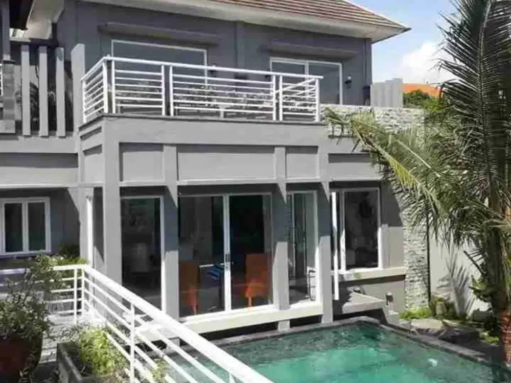dijual villa fully furnished 4 bedroom dekat pantai green bowl Ungasan Kuta Selatan Badung Bali