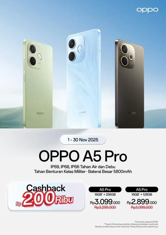 Oppo A5 pro 4G 8+8/128