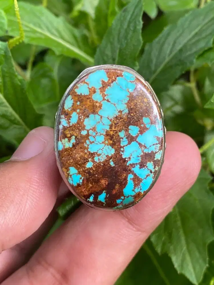 Batu Natural Pirus Persia Jumbo