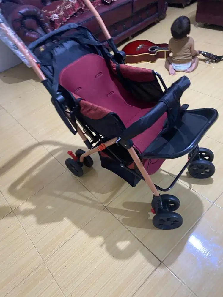 Jual stroller bonus baby chair