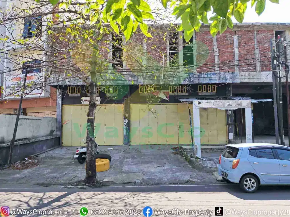 DISEWAKAN RUKO SANGAT STRATEGIS DAERAH WENANG, HARGA SANGAT MURAH