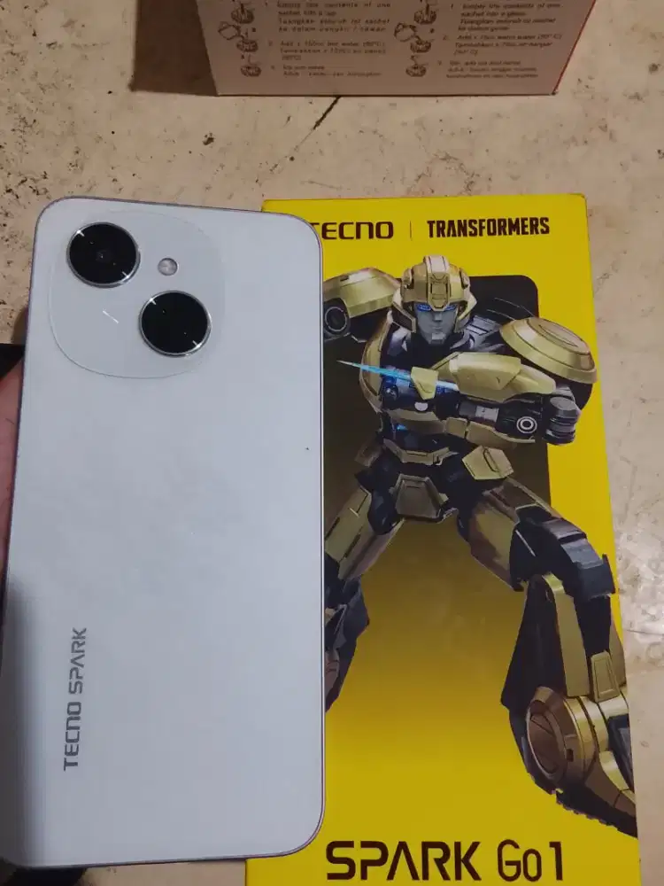 Hp Tecno spark go1 ram 4+4/64