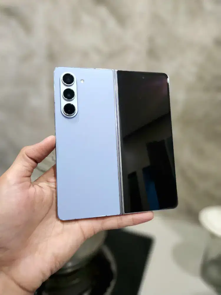 Samsung Z Fold 5 12/1TB Resmi Sein Blue Kumplit