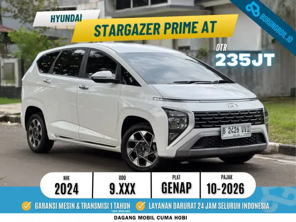 [TERMURAH] HYUNDAI STARGAZER PRIME 1.5 AT 2024