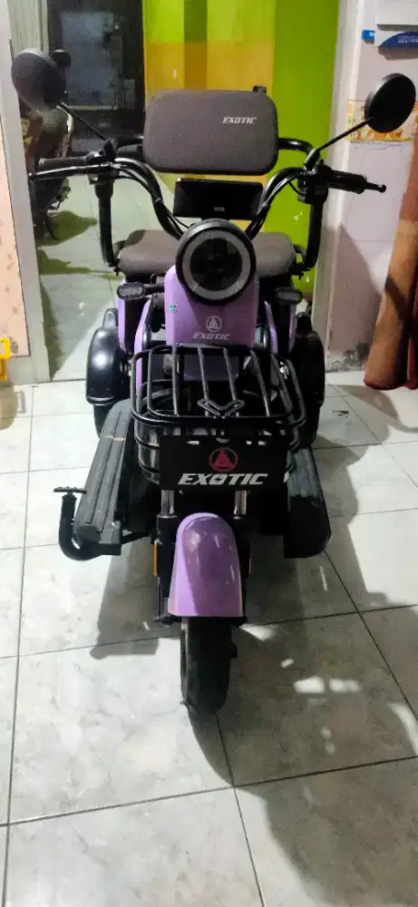 Di jual sepeda listrik roda 3 Exotic