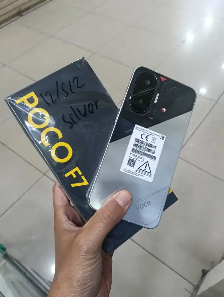 Poco f7 12/512 like New jaringan 5G resmi Indonesia