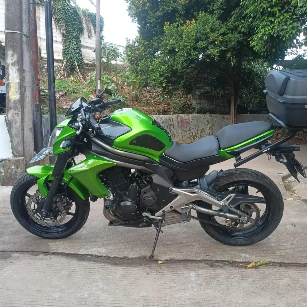 √ Kawasaki ninja ER 650 CC tahun 2012 warna hijau