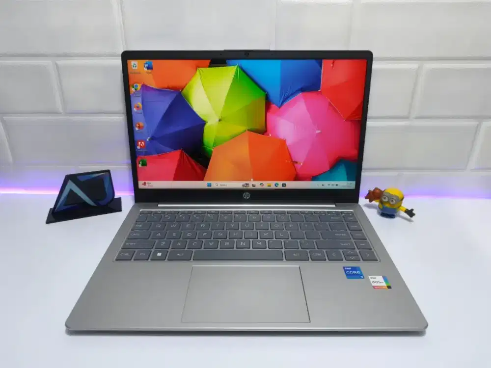 Laptop Hp 14 intel Core i5 Gen 13 Ram 8GB, SSD 512GB Garansi Aktif