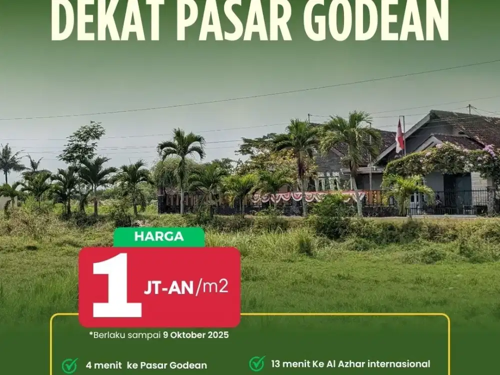 TANAH KAVLING DEKAT KAMPUS UNISA LEGALITAS SHM YOGYAKARTA