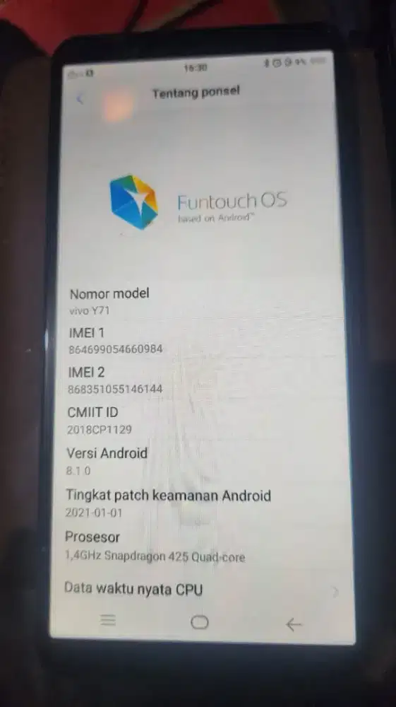 VIVO Y71 6/128.
