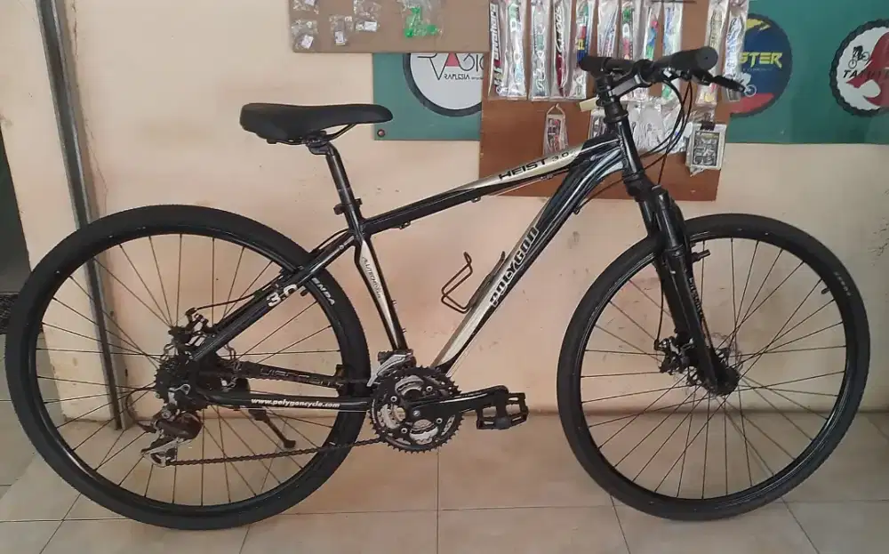 Sepeda Gunung Polygon Hybrid Mantab.