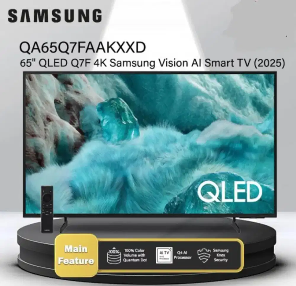 LED TV QLED SAMSUNG 65Q7FAAKXXD