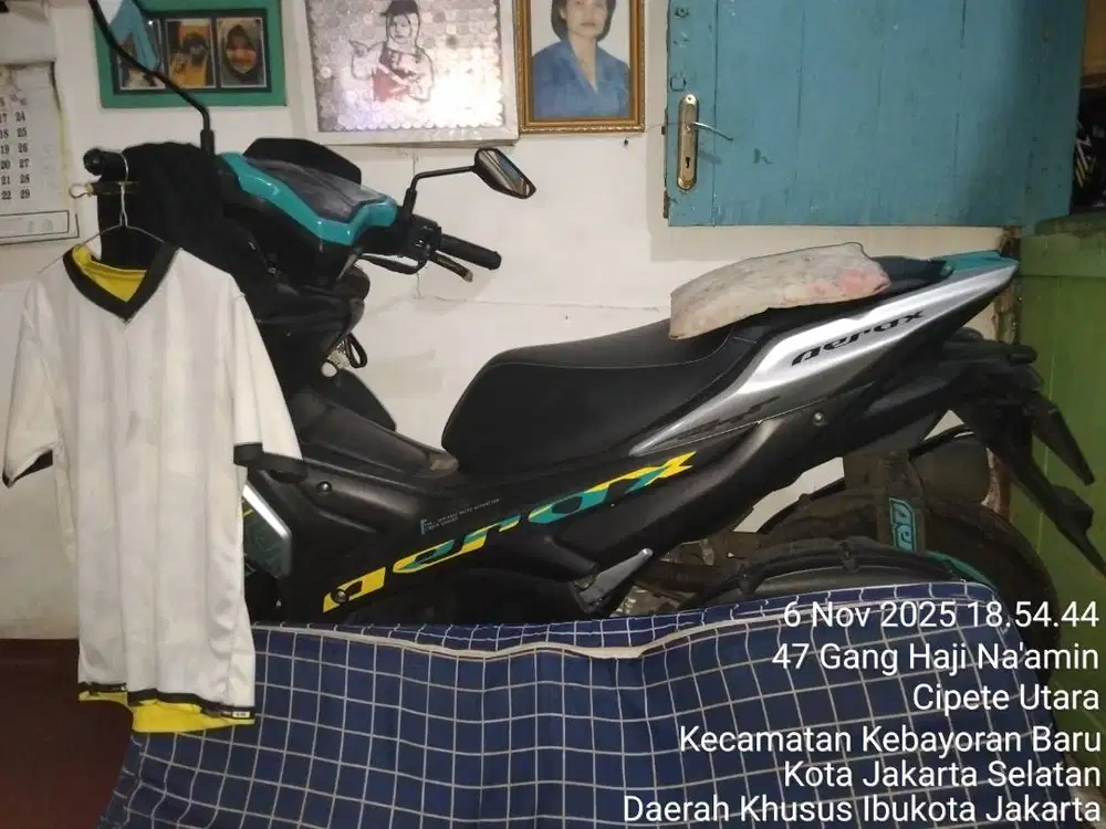 Yamaha aerox 2024 bulan 06..jrg d pakai..nagrak d rmh aja