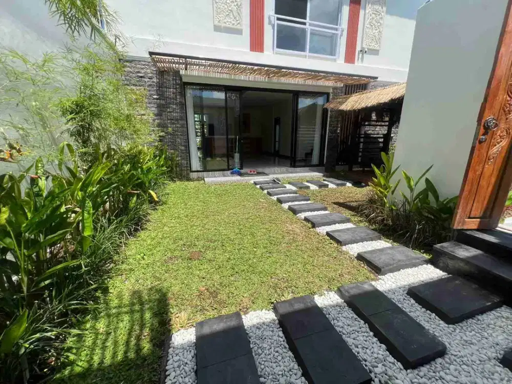 Villa Baru 2lt Furnished View Sawah Lokasi Jl Tengkulak Ubud Gianyar area Strategis Investasi