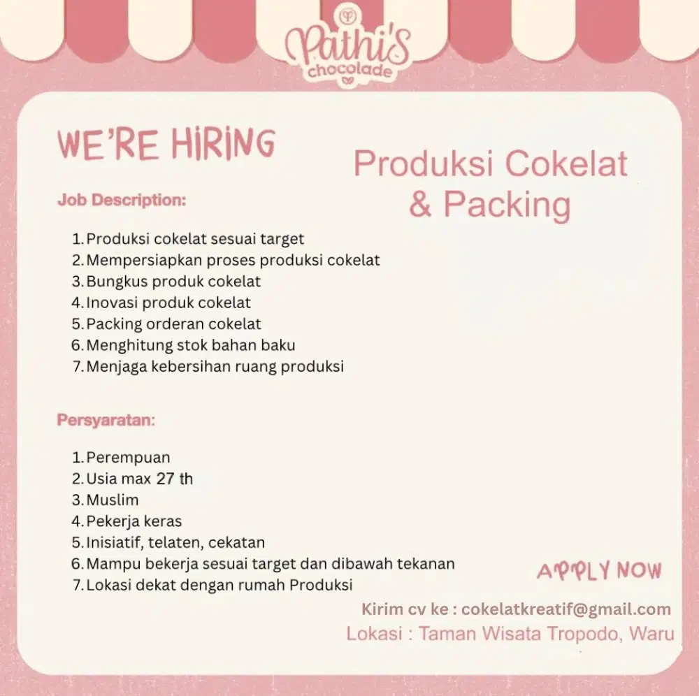 Produksi & Packing
