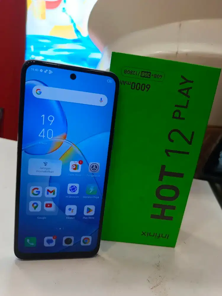 infinix Hot 12play NFC Ram 4/128GB