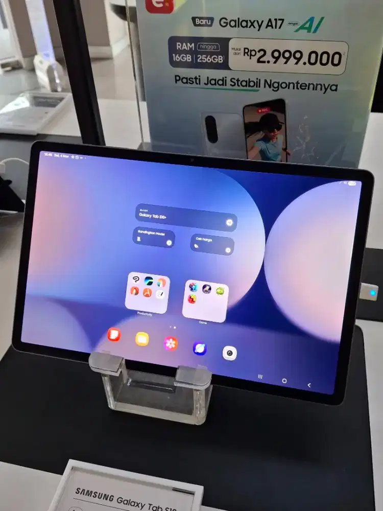 Samsung TAB S10+ 5G Bundle Keyboard & Cover Case dan Free Speaker Hifi