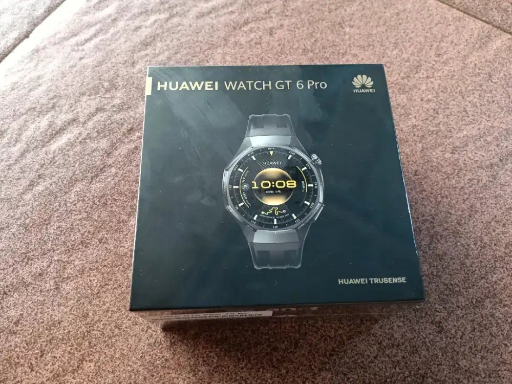 Huawei Watch GT 6 Pro Black New Segel BNIB 46mm