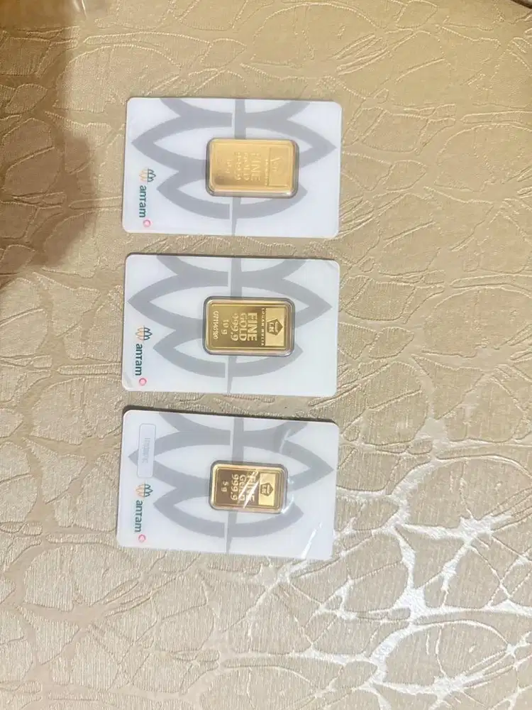 LM Antam produksi tahun 2025 sebanyak 4 X 5 gram @14.4 jt