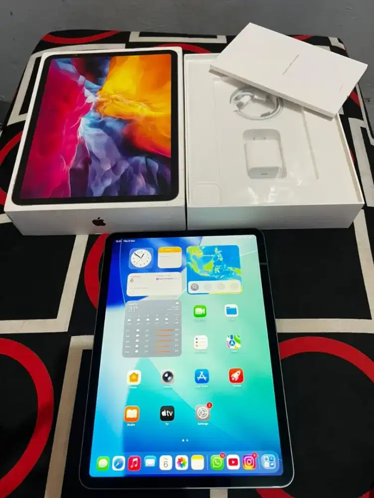 Ipad pro 11 inch gen 2 2020 fullset box + stylus