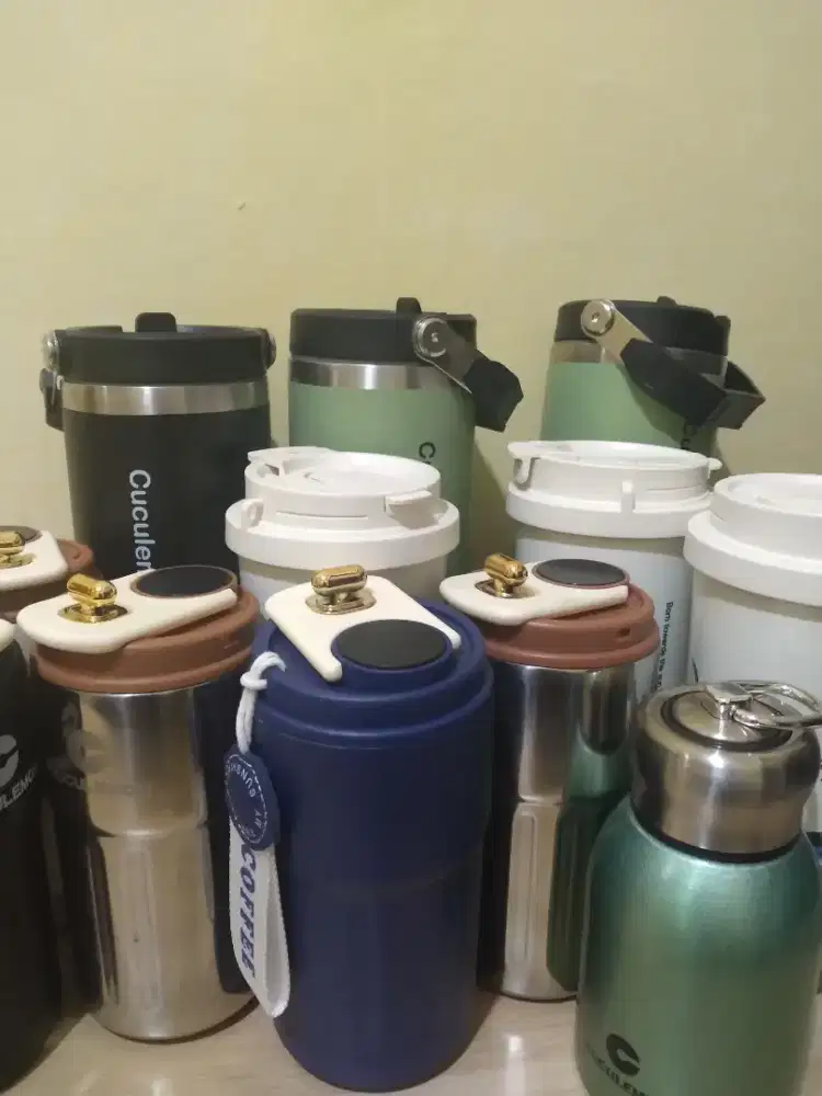 Tumbler merk cuculemon tahan panas dingin