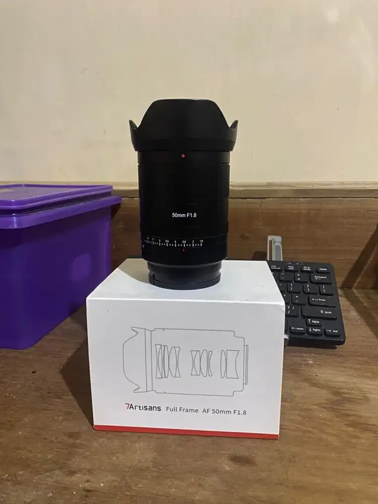 Lensa 7artisan 50mm f1.8 sony