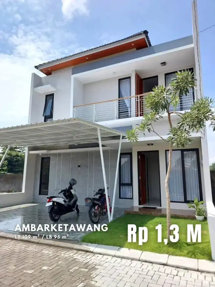 Dijual Rumah Baru di  Perumahan selatan PKU gamping dekat Kampus UMY