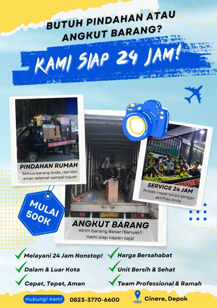 Jasa Pindahan dan Angkut Barang 24 Jam