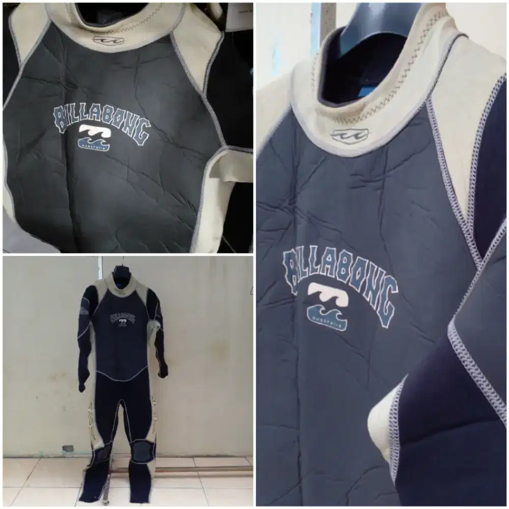 Baju selam div suit  billabong ausy