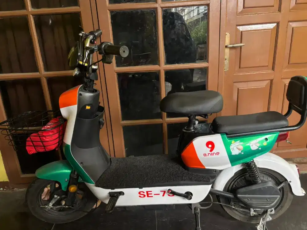 Sepeda listrik masih mulus