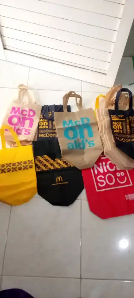 JuAl tas mcd baru obral 5000an aja