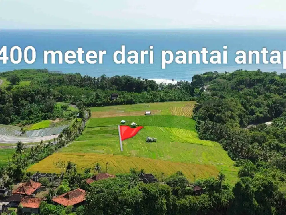 DIJUAL TANAH PREMIUM DEKAT PANTAI DI TABANAN BALI!