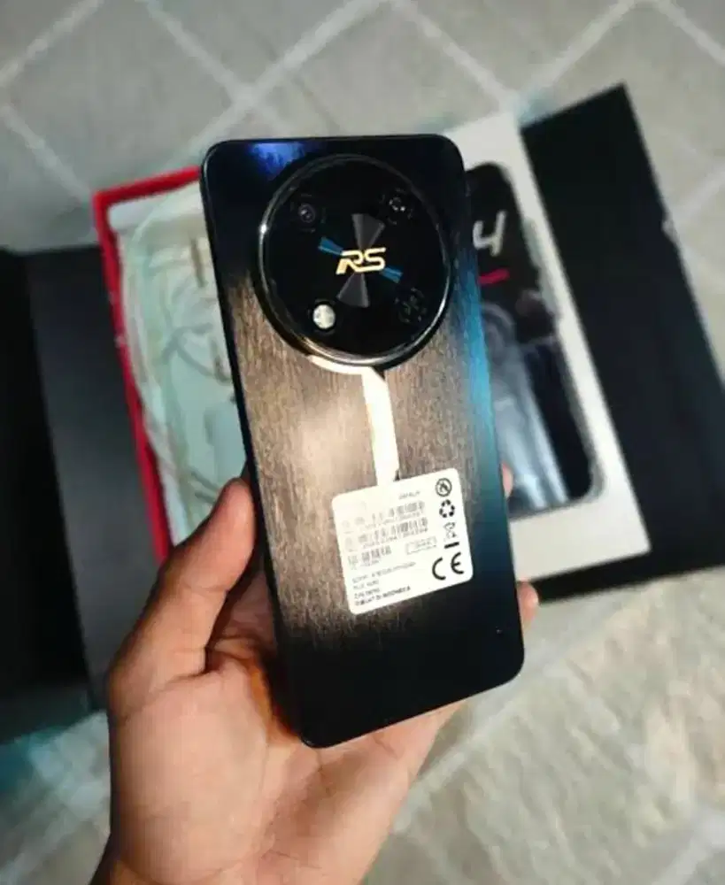 ITEL RS4 - BLACK (8+8/128) NFC - SPEK MEWAH