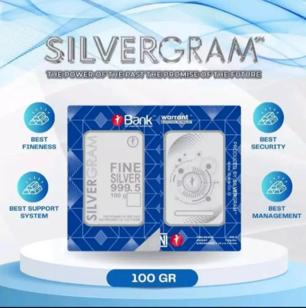 PERAK SILVERGRAM - 100 gram