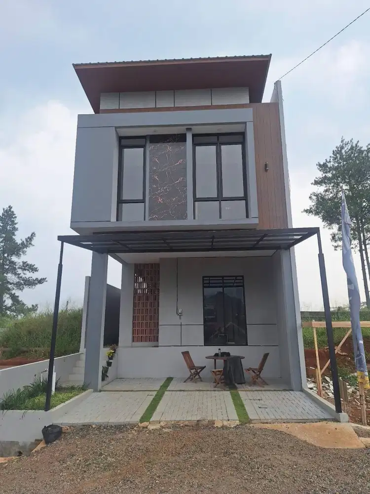 Rumah Hunian kontemporer dekat kampus Widyatama