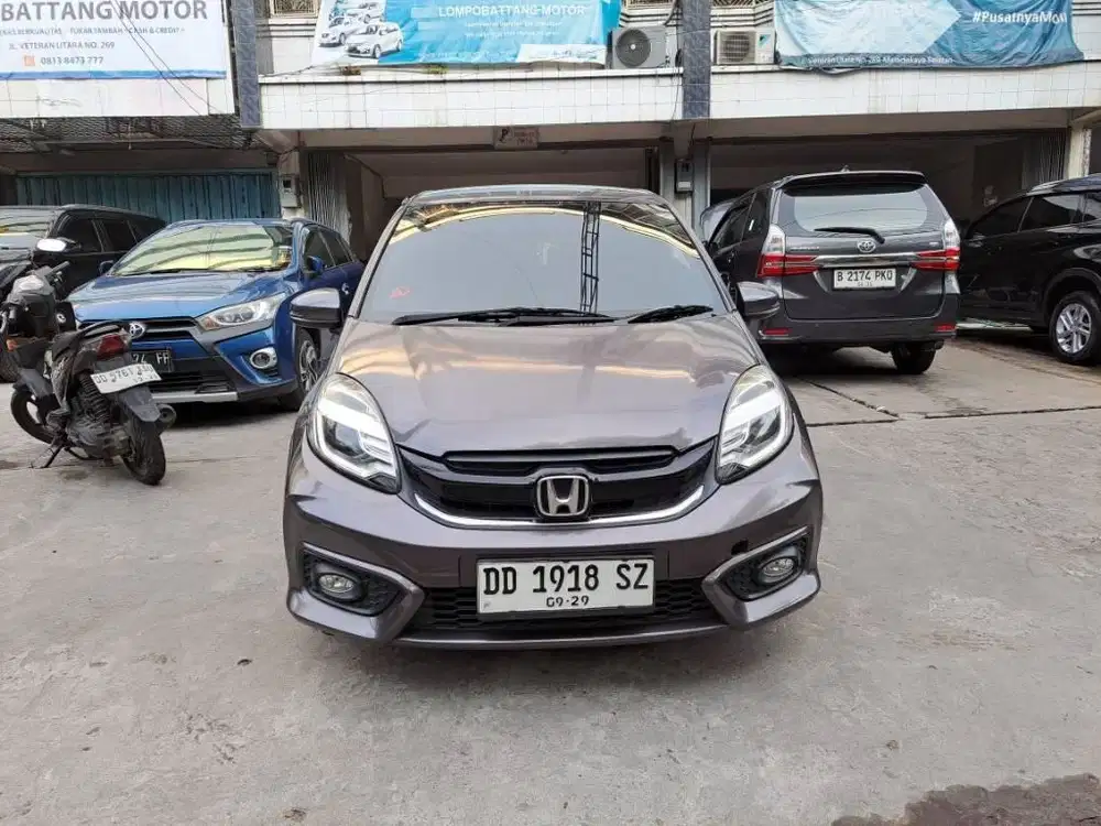 Brio New 1.2cc RS AT 2017 / 2018 Tertinggi Fullori Km;40rb Langka