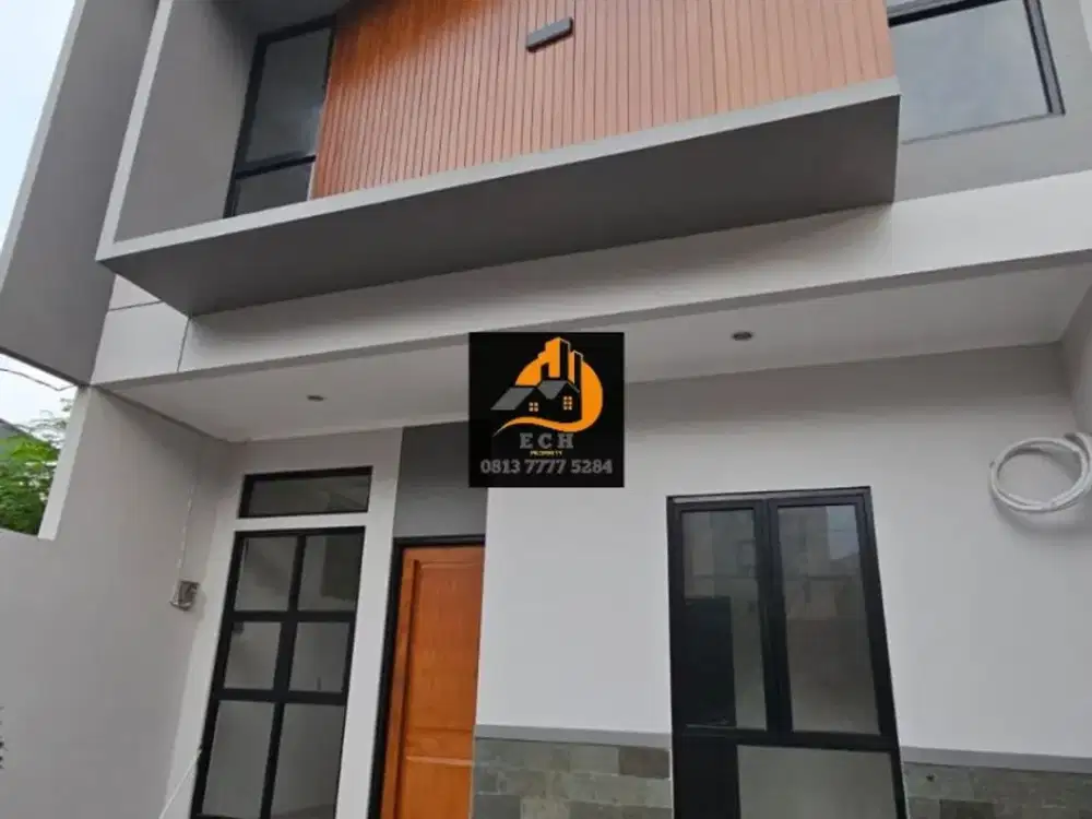 T52.Rumah Baru Full Renovasi Lokasi Strategis Di Pondok Kelapa Jakarta Timur