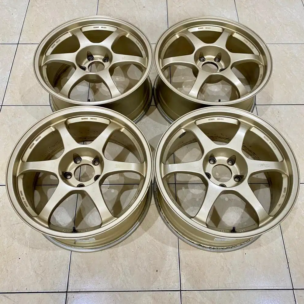 Japan SSR Type-C RS Ring 18 5x114, 5x112 Original Ori Jepang JDM R18