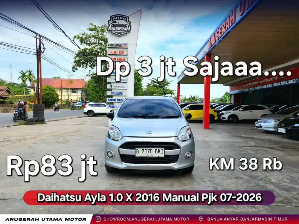 Dp3jt Ayla 1.0 X 2016 MT Pjk07-2026