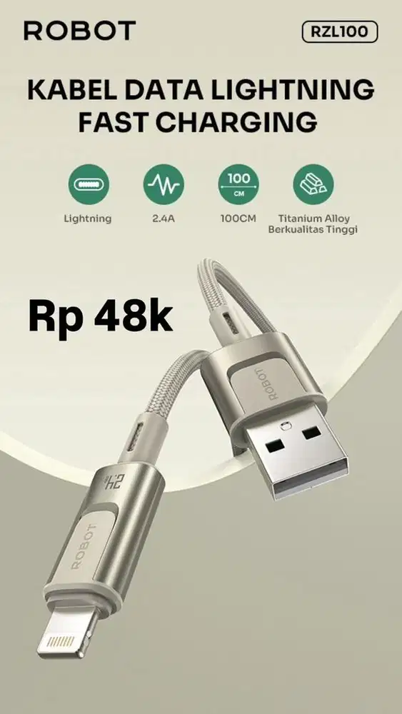 KABEL CHARGER ROBOT RZL100