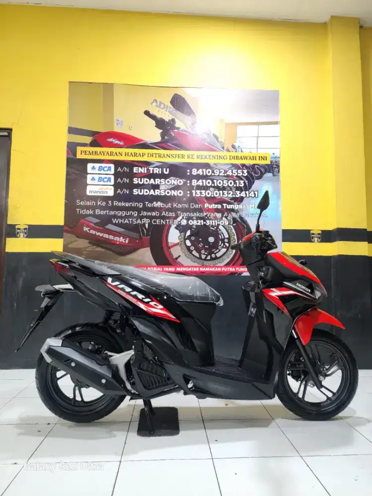 Vario 125cbs km nol Istimewa