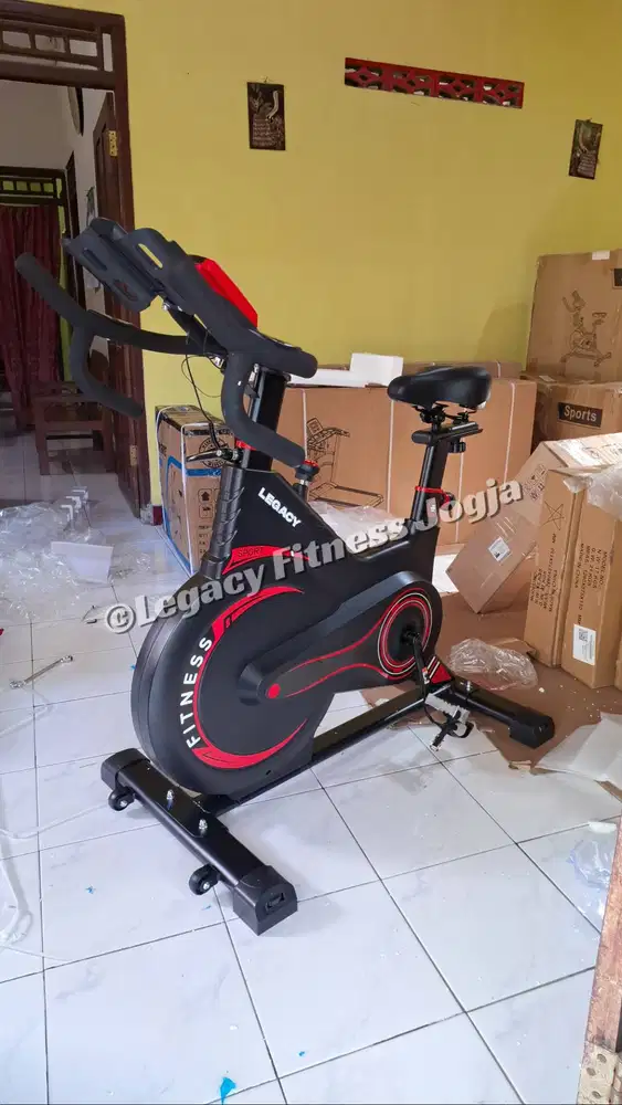 SEPEDA STATIS - SEPEDA SPINING BIKE - ROAD BIKE GYM - MAGENETIC BIKE
