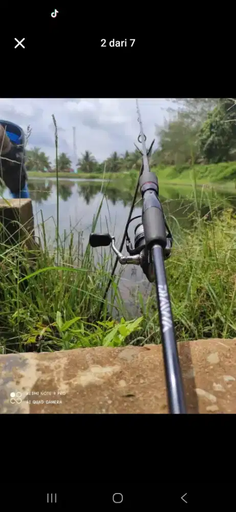 Reel Abg dan Joran Daiwa