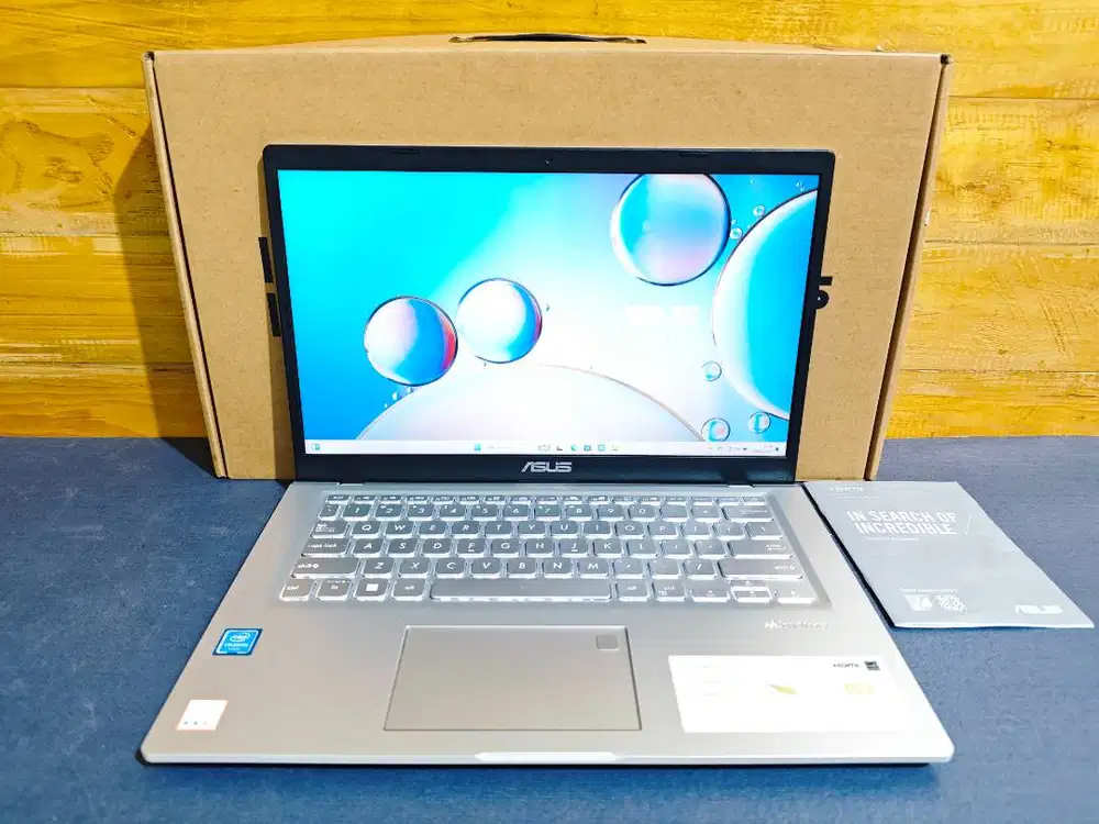 ASUS VivoBook A416M Intel N4020 RAM 8GB SSD 256GB Fullset Murah