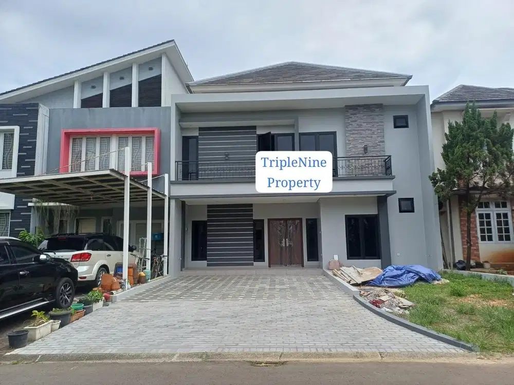 Di jual rumah 2 lantai like new di kota wisata cibubur