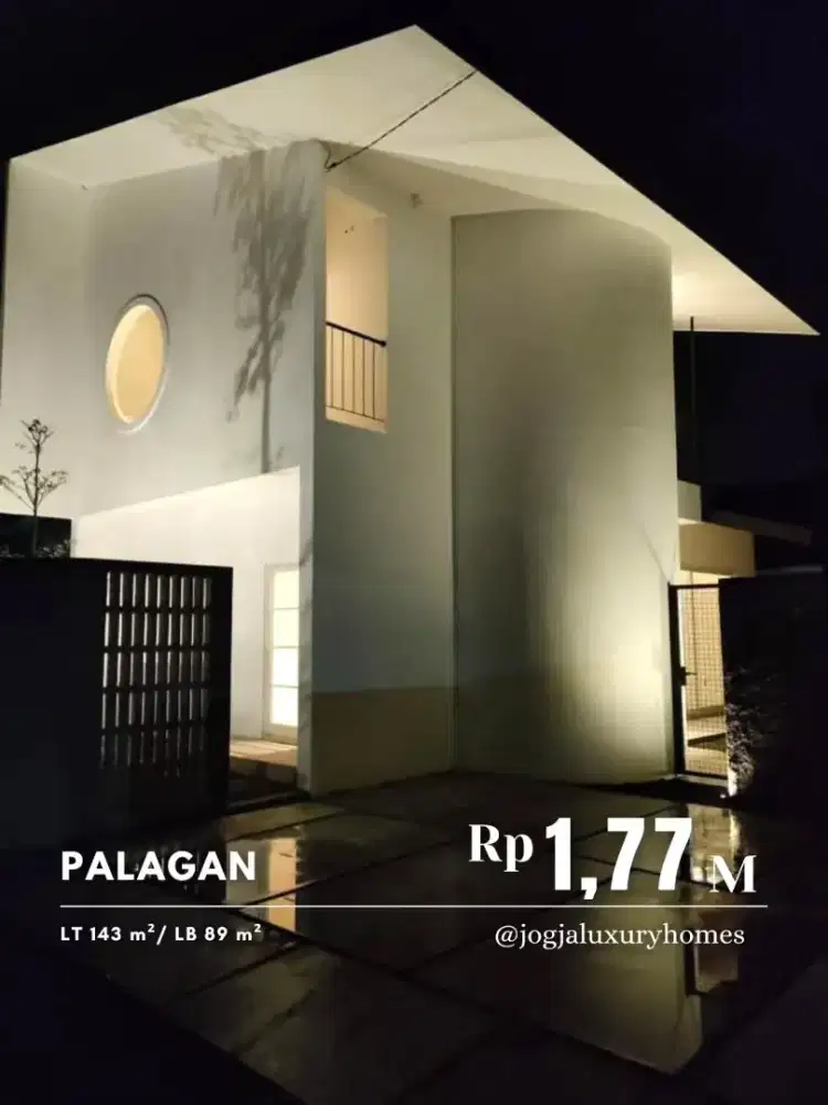 Dijual Villa Estetik dan Asri dekat Filosofi Kopi Palagan