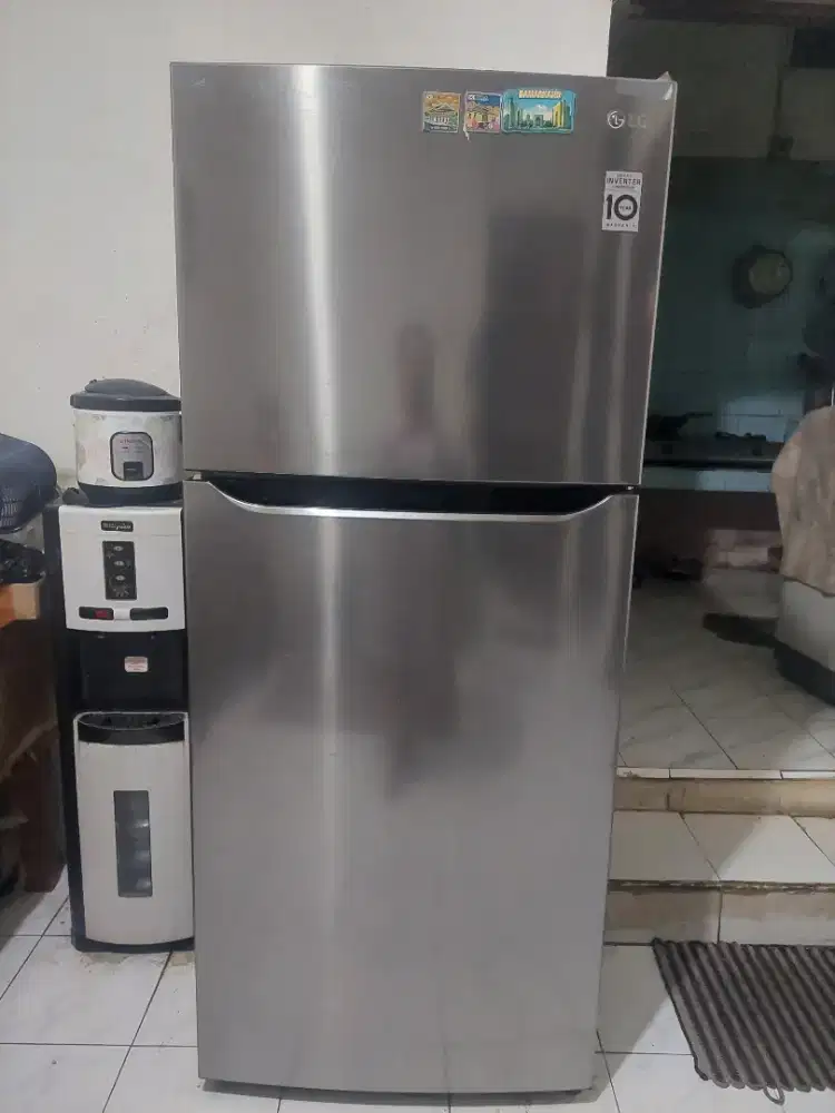 Jual kulkas LG inventer 2 pintu