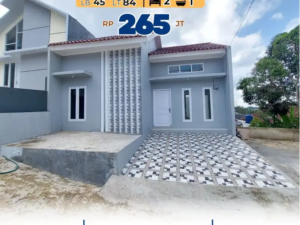 Rumah Bebas DP AL KHAAFIDH Residen deket Taman Wisata Kampung Vietnam