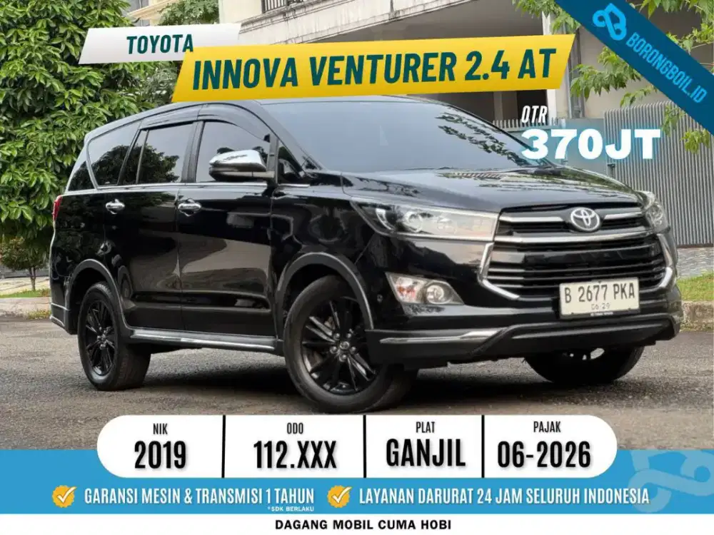 [TERMURAH] KIJANG INNOVA VENTURER 2.4 AT DIESEL 2019