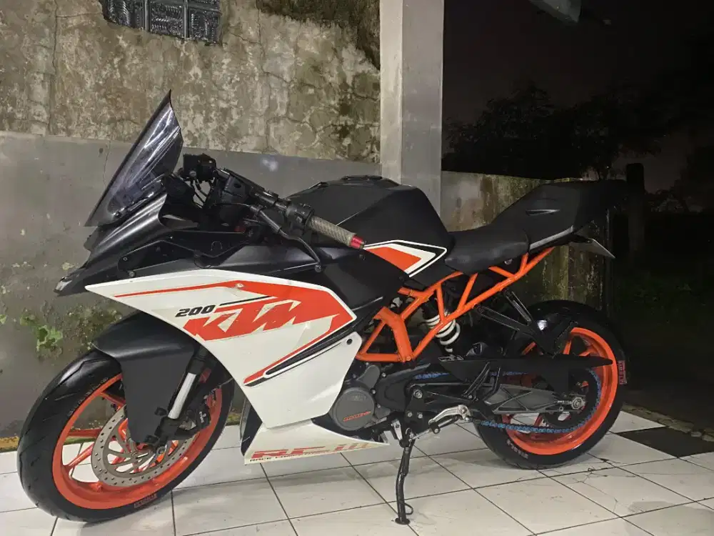 KTM RC 200 2017 KILOMETER LOW 20RIBU